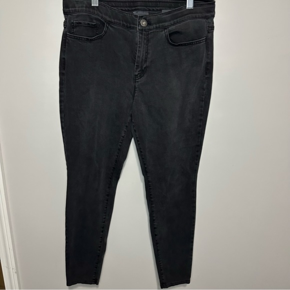 Women’s J. Jill Denim Size 10 5 Pocket Legging Black Denim Jeans